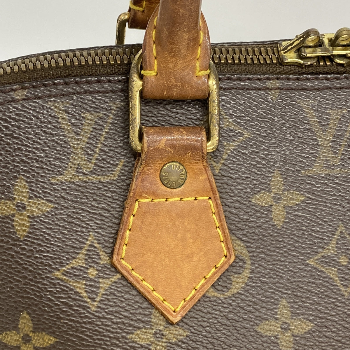 【6id5665】ルイヴィトン ハンドバッグ モノグラム アルマ M51130 ブラウン【中古】レディース