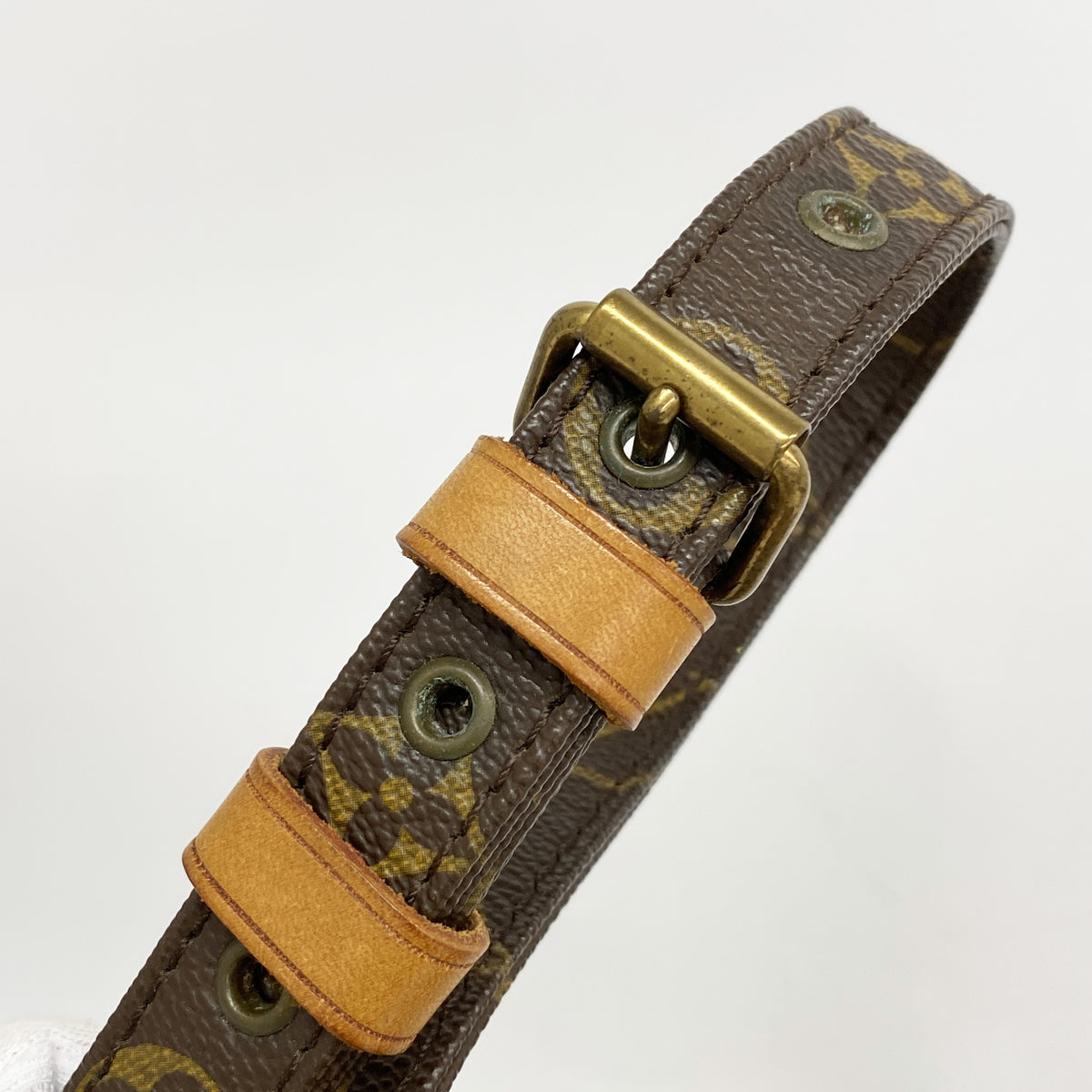 【6id5666】ルイヴィトン ショルダーバッグ モノグラム ダヌーブMM M45264 ブラウン【中古】レディース