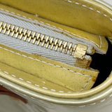 【6id5704】ルイヴィトン トートバッグ ヴェルニ ヒューストン M91053 グリ【中古】レディース