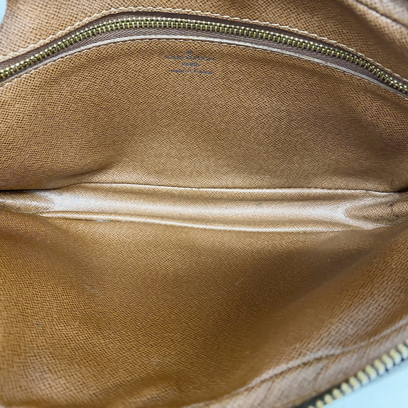 【6id5707】ルイヴィトン クラッチバッグ モノグラム マルリードラゴンヌGM M51825 ブラウン【中古】メンズ