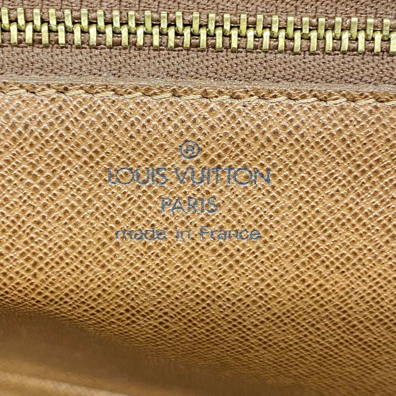 【6id5707】ルイヴィトン クラッチバッグ モノグラム マルリードラゴンヌGM M51825 ブラウン【中古】メンズ