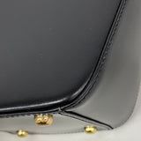 【6id5710】カルティエ ハンドバッグ パンテール レザー ブラック ゴールド金具【中古】レディース