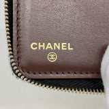 【6id5711】シャネル 財布 マトラッセ キャビアスキン ブラック シャンパンゴールド金具【中古】レディース