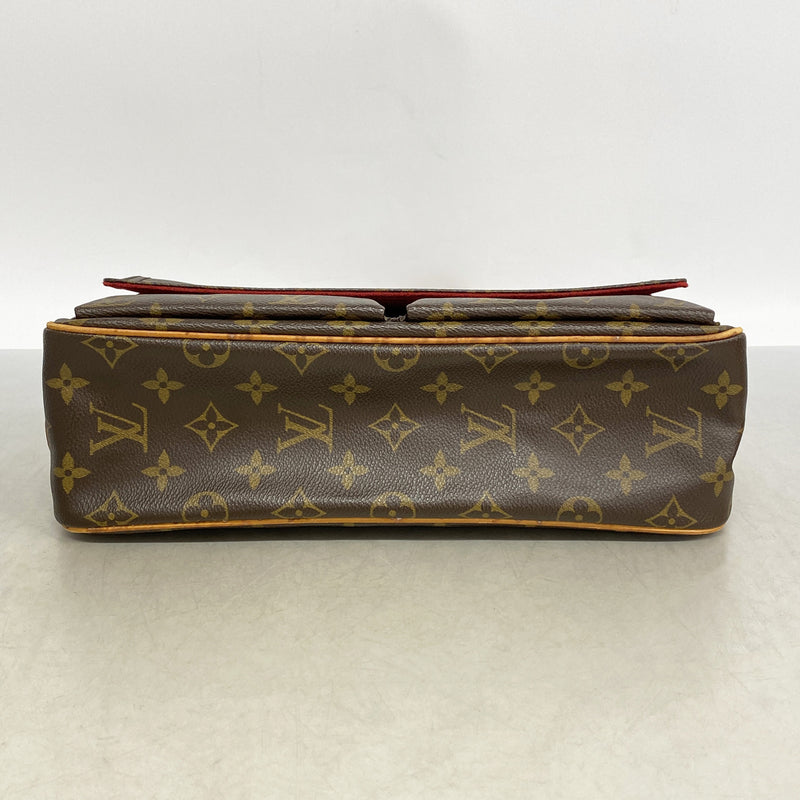 【6id5714】ルイヴィトン ショルダーバッグ モノグラム ヴィバシテMM M51164 ブラウン【中古】レディース