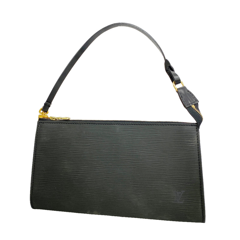 【6id5716】ルイヴィトン ポーチ エピ ポシェットアクセソワール M52942 ノワール【中古】レディース
