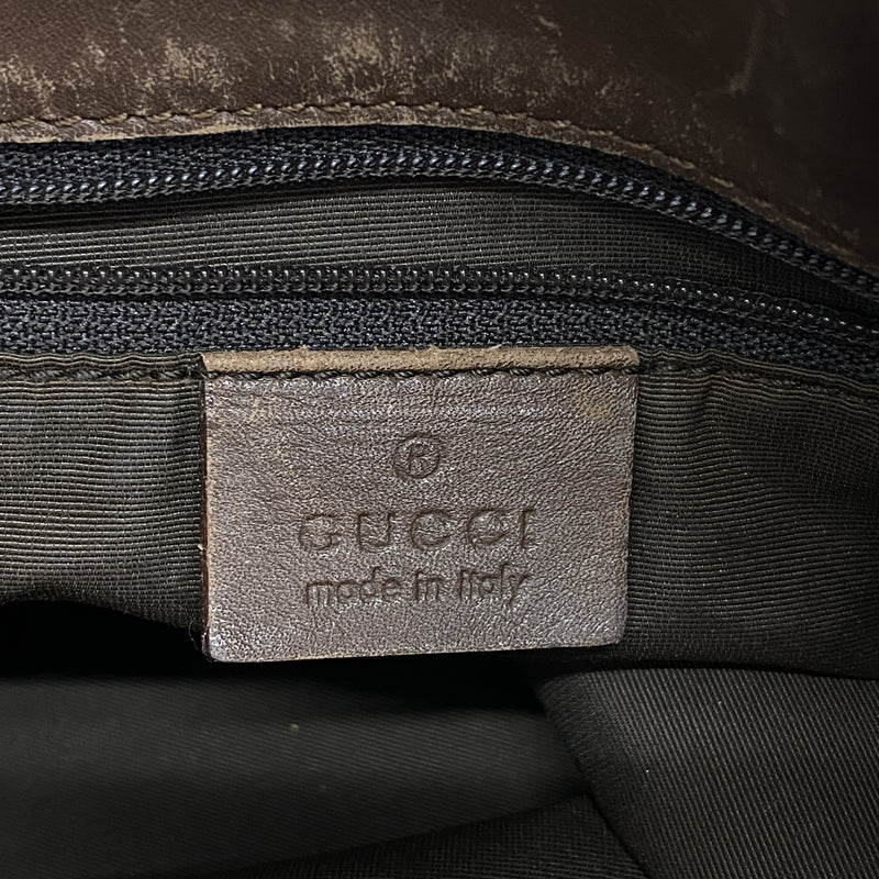 【6id5721】グッチ トートバッグ GGキャンバス 002 1099 キャンバス ブラウン シャンパンゴールド金具【中古】レディース