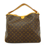 【6id5744】ルイヴィトン ショルダーバッグ モノグラム ディライトフルMM M40353 ブラウン【中古】レディース