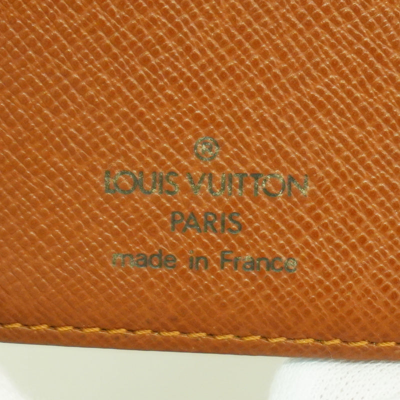 【6id5761】ルイヴィトン 長札入れ モノグラム ポルトバルールカルトクレディ M61823 ブラウン【中古】メンズ