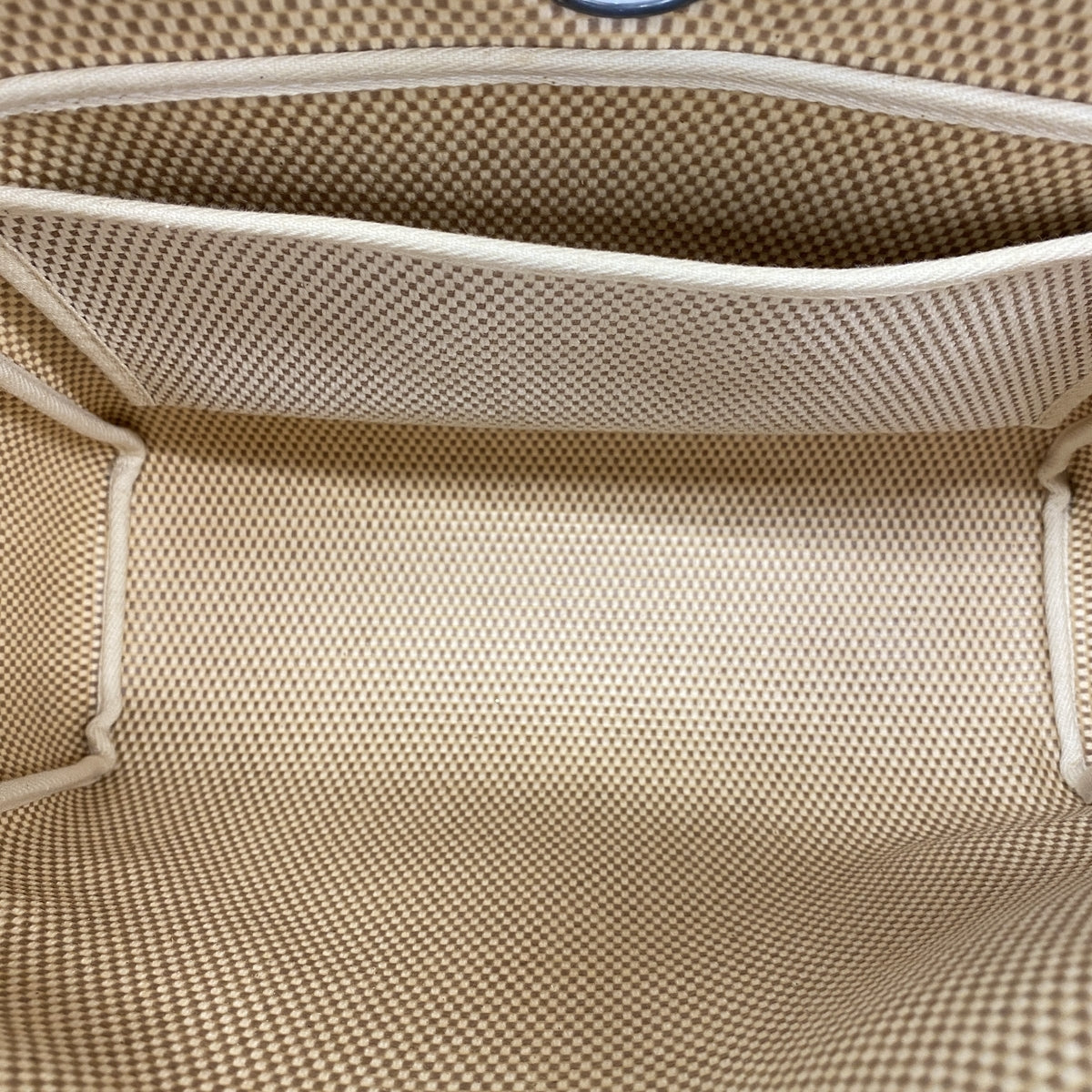 【6id5763】エルメス ハンドバッグ エールバッグPM トワルオフィシエ ブラック ナチュラル シルバー金具 □G刻印 2wayバッグ【中古】レディース