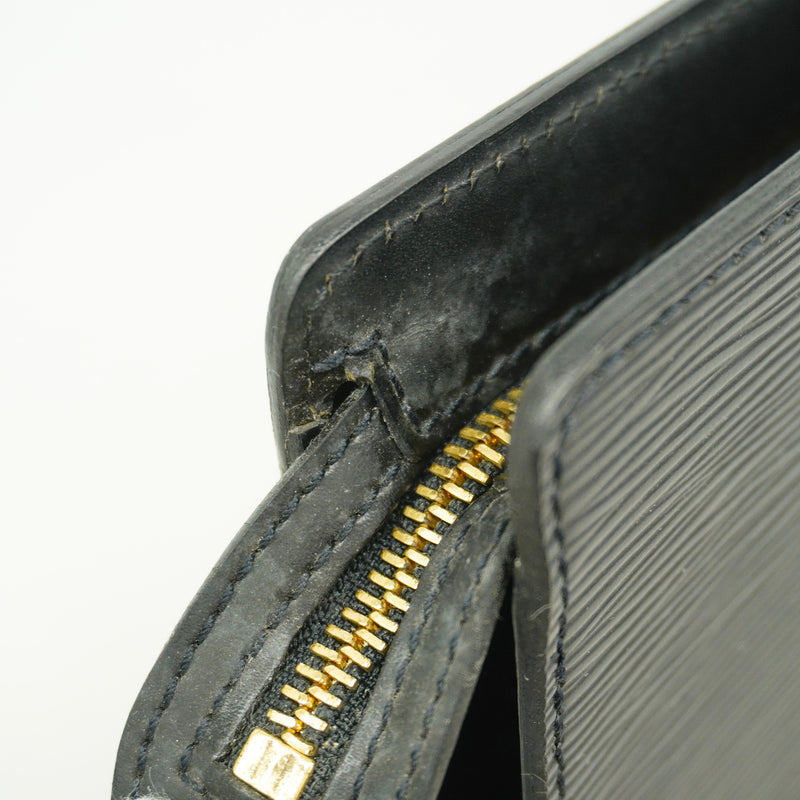 【6id5778】ルイヴィトン クラッチバッグ エピ ポシェットオム M52522 ノワール【中古】メンズ
