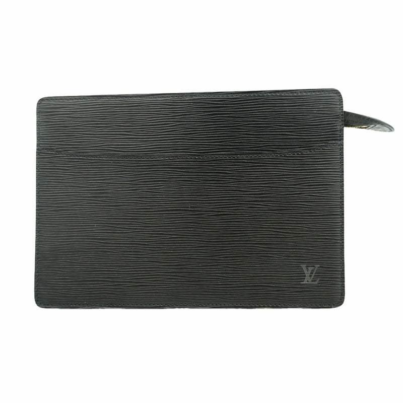 【6id5778】ルイヴィトン クラッチバッグ エピ ポシェットオム M52522 ノワール【中古】メンズ