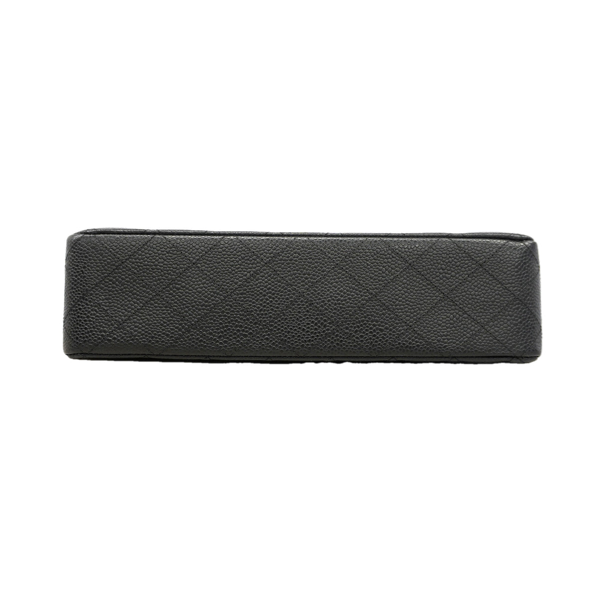 【6id5784】シャネル ショルダーバッグ マトラッセ Wフラップ Wチェーン キャビアスキン ブラック ゴールド金具【中古】レディース