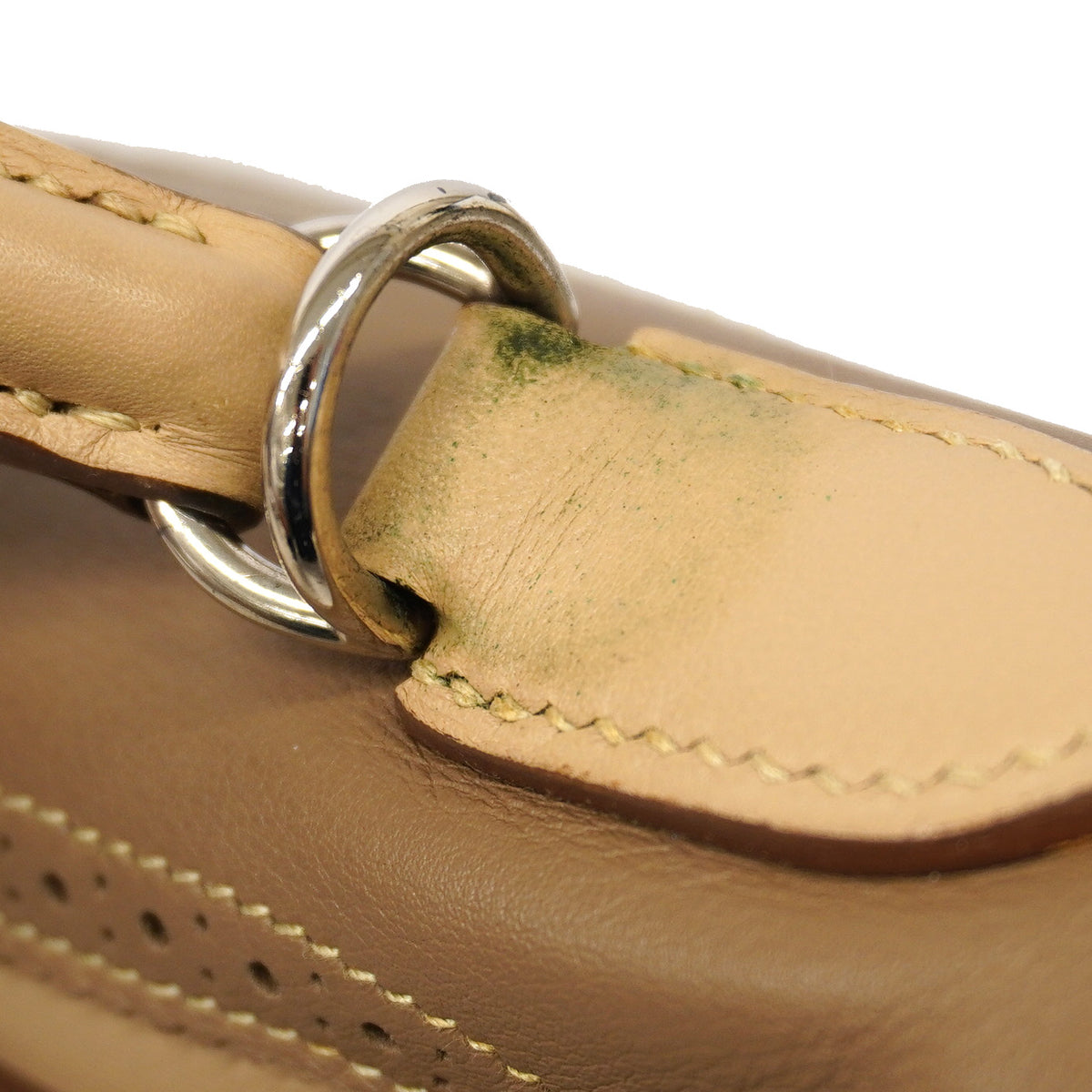 【6id5790】エルメス ハンドバッグ ケリー32 スイフト アルジル エトゥープ シルバー金具 □P刻印 2wayバッグ【中古】レディース