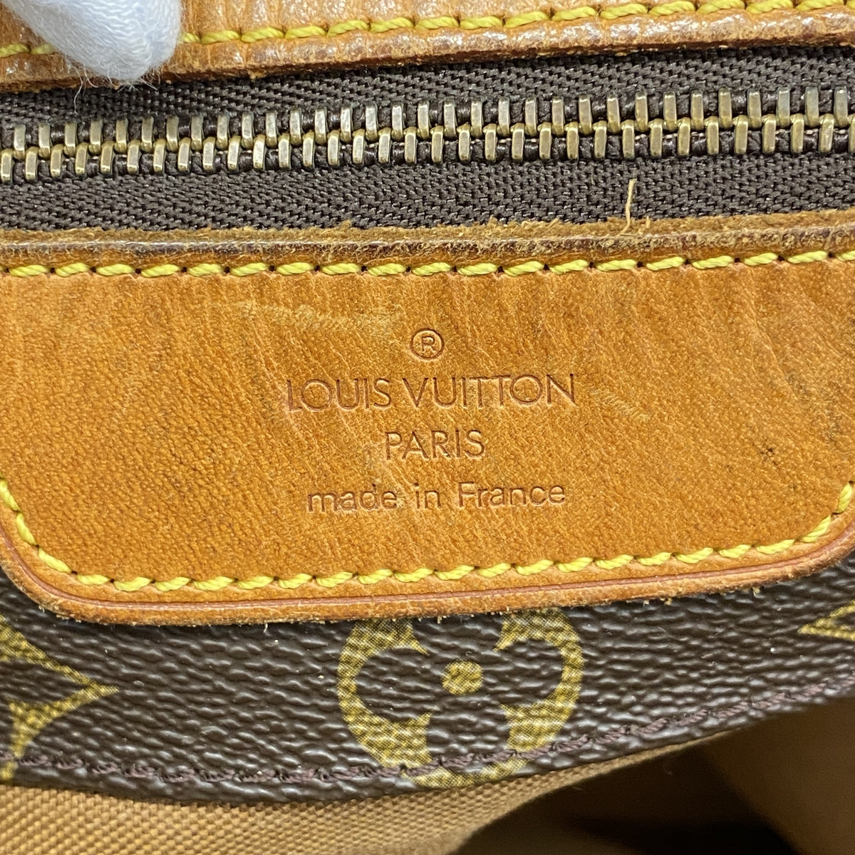 【6id5796】ルイヴィトン ショルダーバッグ モノグラム サックショッピング M51108 ブラウン【中古】レディース