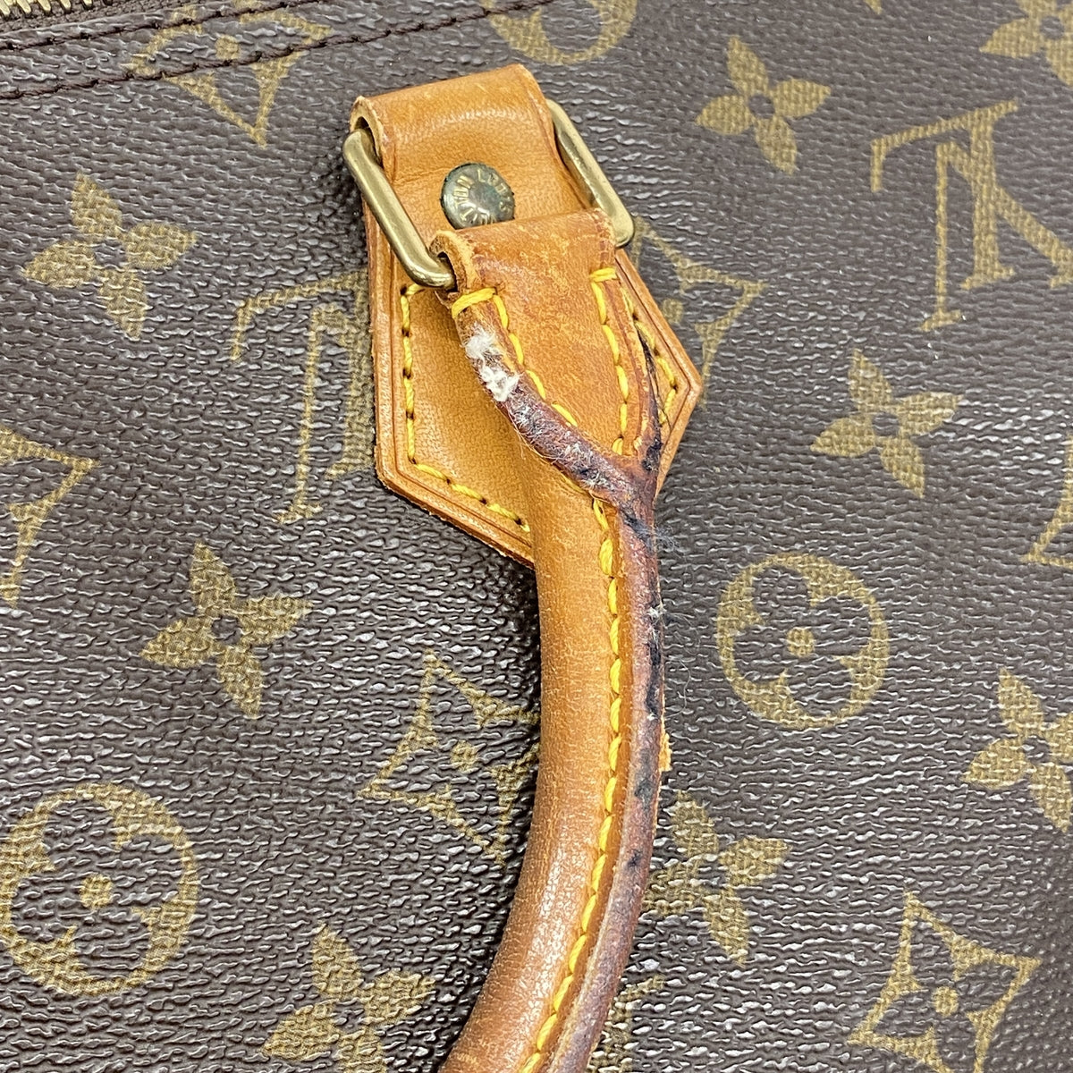 【6id5799】ルイヴィトン ハンドバッグ モノグラム スピーディ35 M41107 ブラウン【中古】レディース