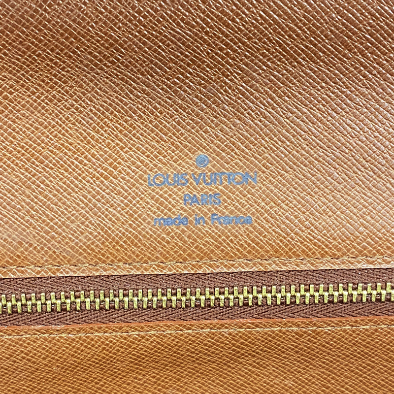 【6id5800】ルイヴィトン ハンドバッグ モノグラム モンソー28 M51185 ブラウン 2wayバッグ【中古】レディース