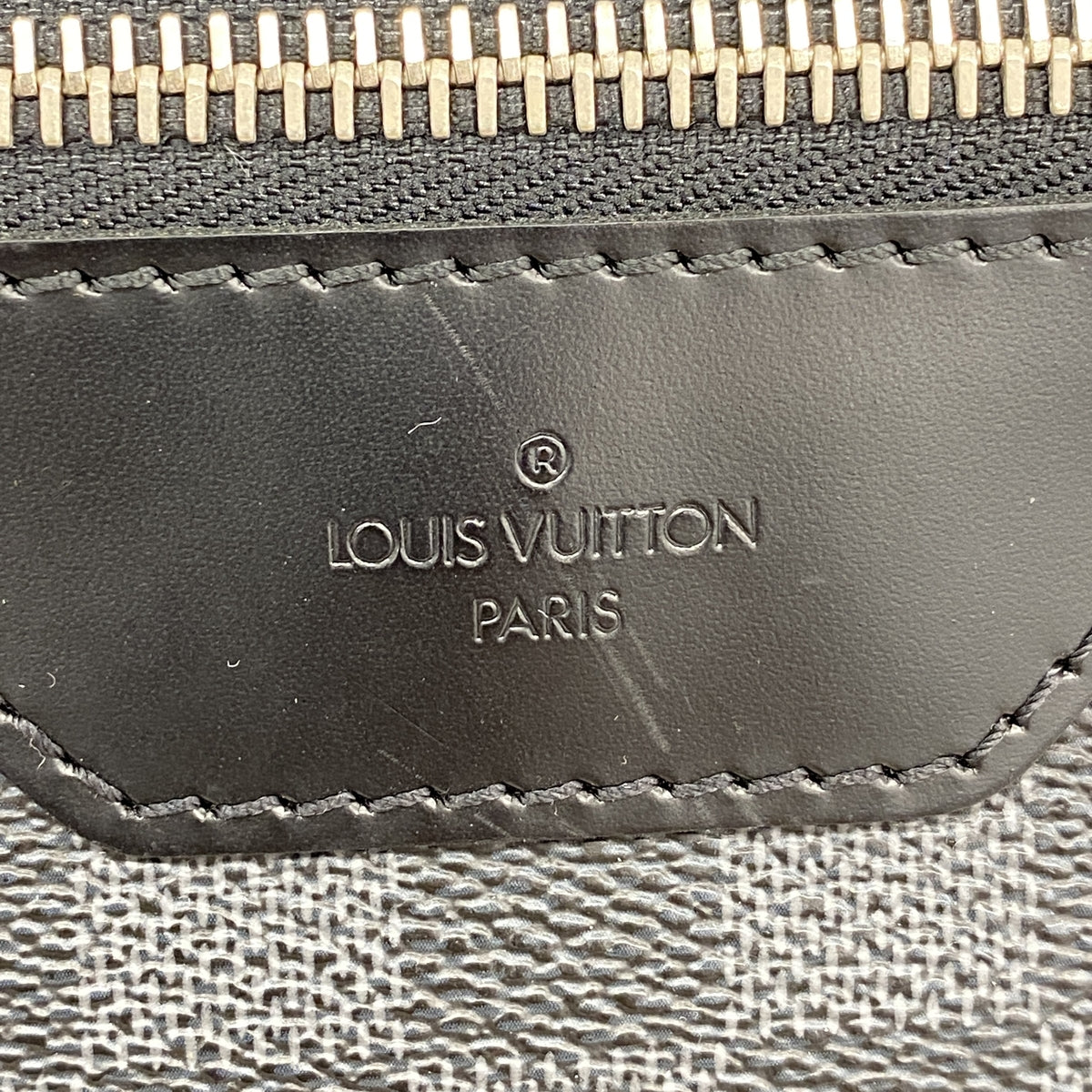 【6id5802】ルイヴィトン ショルダーバッグ ダミエ・グラフィット トマス N58028 ブラック【中古】メンズ