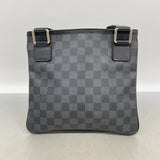 【6id5802】ルイヴィトン ショルダーバッグ ダミエ・グラフィット トマス N58028 ブラック【中古】メンズ