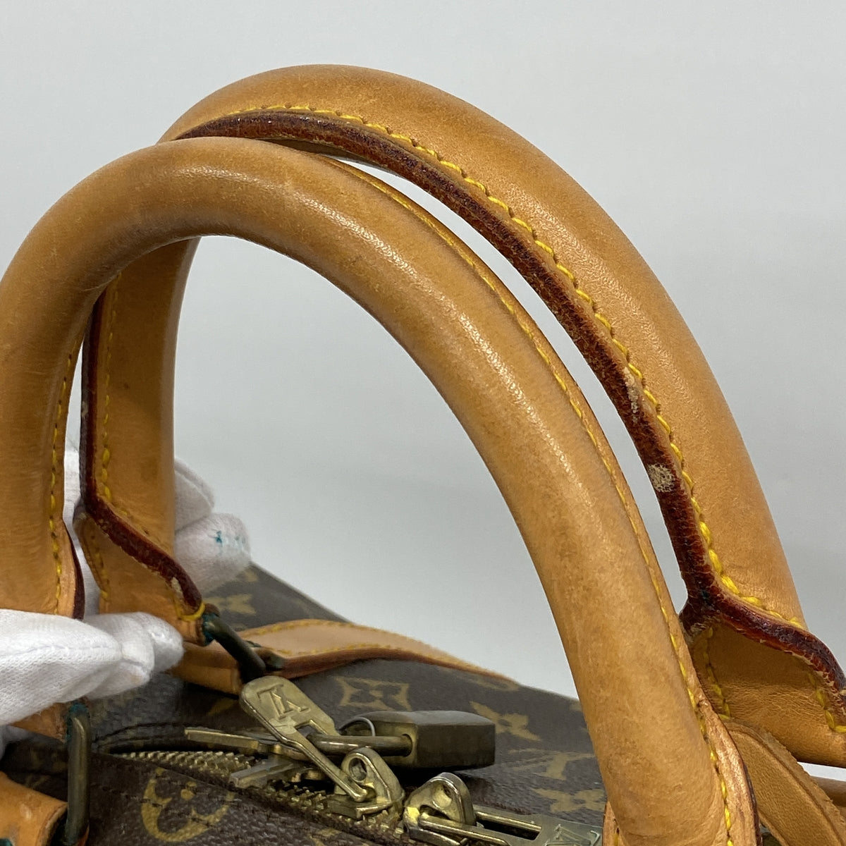 【6id5827】ルイヴィトン ボストンバッグ モノグラム キーポル55 M41424 ブラウン【中古】メンズ レディース ユニセックス