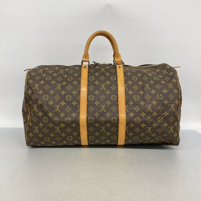 【6id5827】ルイヴィトン ボストンバッグ モノグラム キーポル55 M41424 ブラウン【中古】メンズ レディース ユニセックス