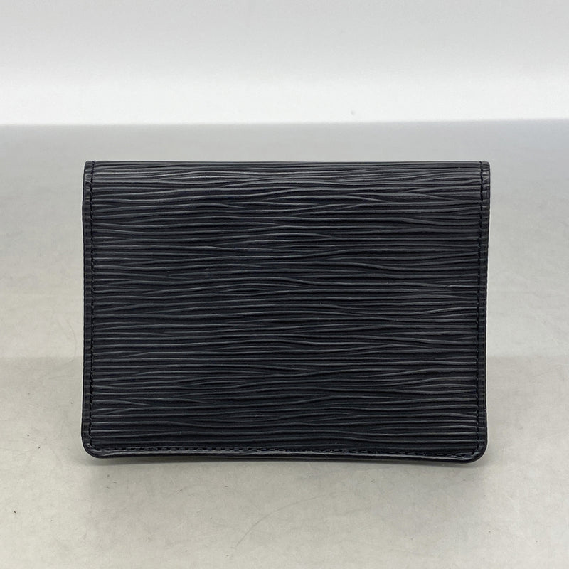 【6id5832】ルイヴィトン パスケース エピ ポルト2カルトヴェルティカル M63202 ノワール【中古】メンズ レディース ユニセックス