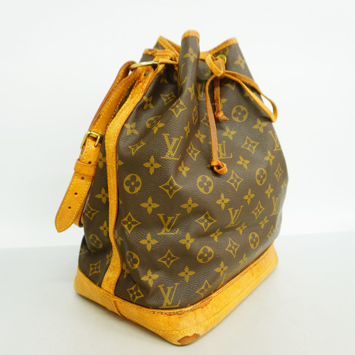 【6id5841】ルイヴィトン ショルダーバッグ モノグラム ノエ M42224 ブラウン【中古】レディース