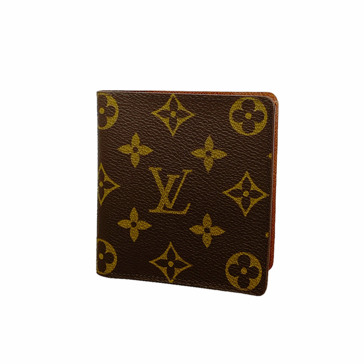 【6id5853】ルイヴィトン 札入れ モノグラム ポルトビエ6カルトクレディ M60929 ブラウン【中古】メンズ