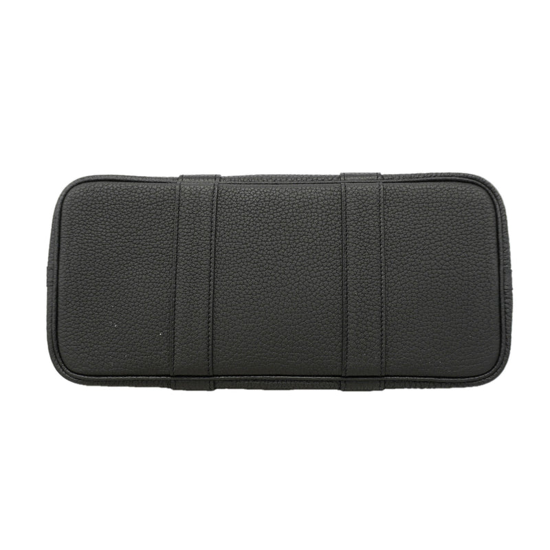 【6id5854】エルメス トートバッグ ガーデンパーティTPM ネゴンダ ブラック シルバー金具 B刻印【中古】レディース