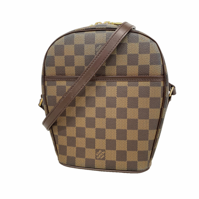 【6id5878】ルイヴィトン ショルダーバッグ ダミエ イパネマPM N51294 エベヌ【中古】レディース
