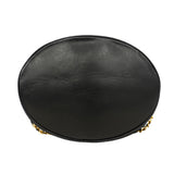【6id5894】シャネル ショルダーバッグ フリンジ付きチェーンショルダー ラムスキン ブラック ゴールド金具【中古】レディース