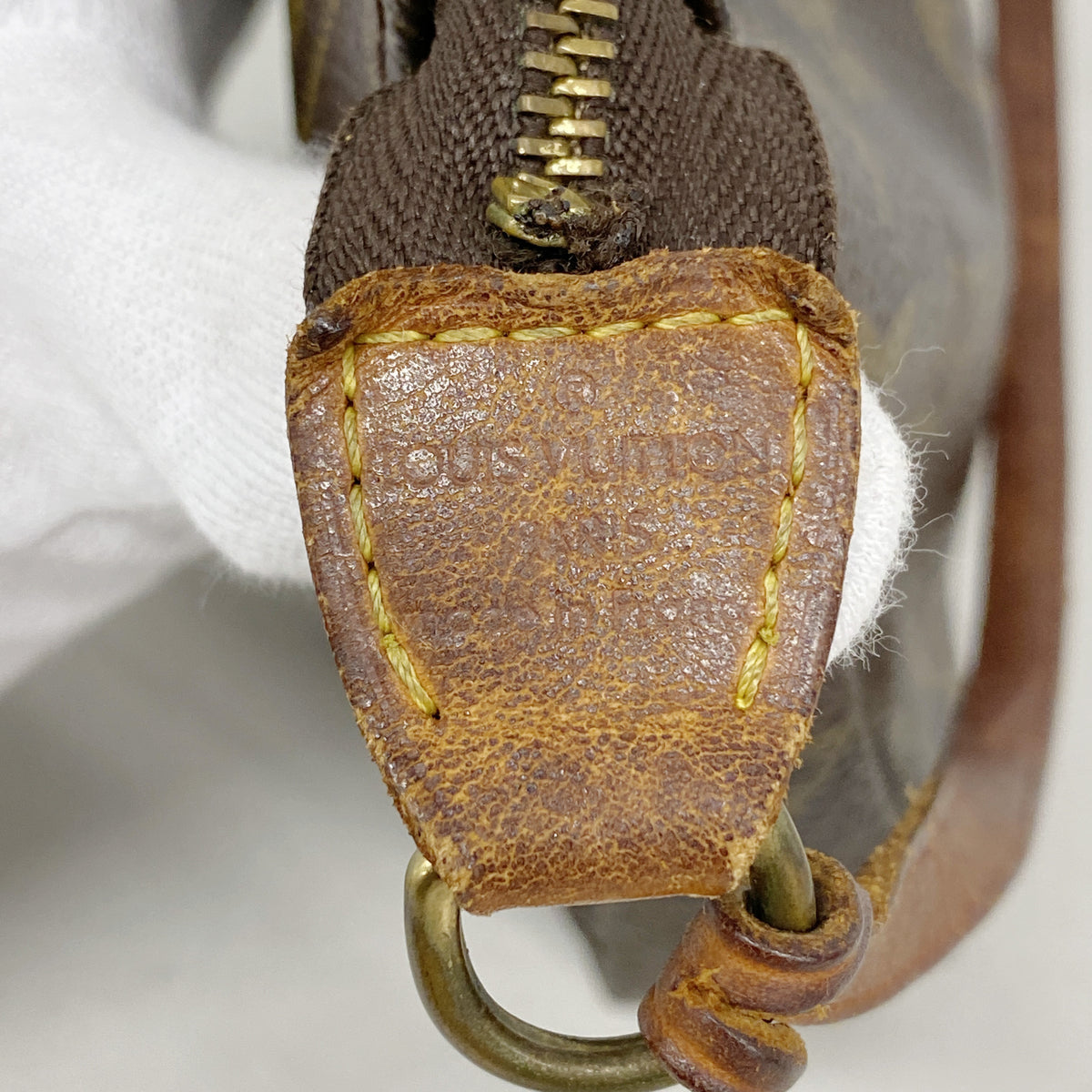 【6id5903】ルイヴィトン ポーチ モノグラム ポシェットアクセソワール M51980 ブラウン【中古】レディース