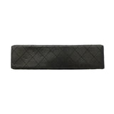【6id5906】シャネル ショルダーバッグ マトラッセ/パリ限定 Wフラップ Wチェーン ラムスキン ブラック ゴールド/シルバー金具【中古】レディース