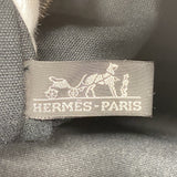 【6id5907】エルメス トートバッグ フールトゥMM キャンバス ブラック シルバー金具【中古】レディース