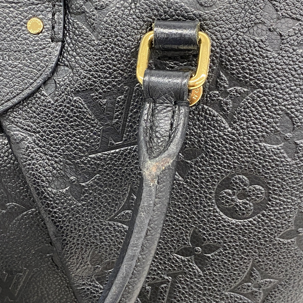 【6id5909】ルイヴィトン ハンドバッグ モノグラム・アンプラント マザリーヌMM M50643 ノワール 2wayバッグ【中古】レディース