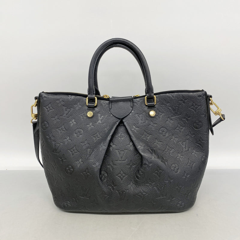 【6id5909】ルイヴィトン ハンドバッグ モノグラム・アンプラント マザリーヌMM M50643 ノワール 2wayバッグ【中古】レディース
