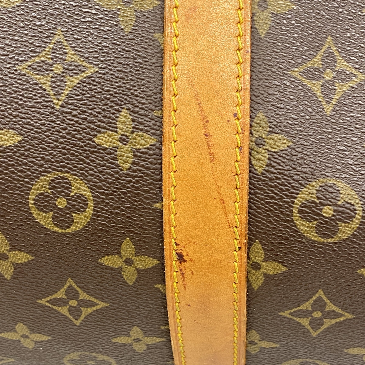 【6id5913】ルイヴィトン ボストンバッグ モノグラム サックスプール55 M41622 ブラウン【中古】メンズ レディース ユニセックス