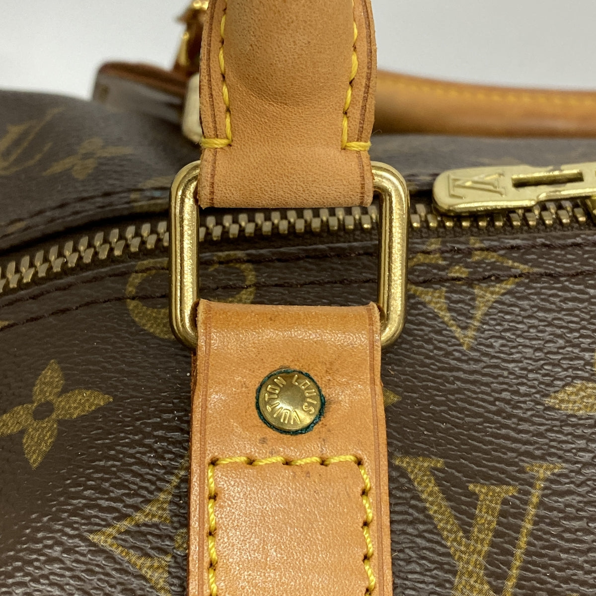 【6id5916】ルイヴィトン ボストンバッグ モノグラム キーポル50 M41426 ブラウン【中古】メンズ レディース ユニセックス