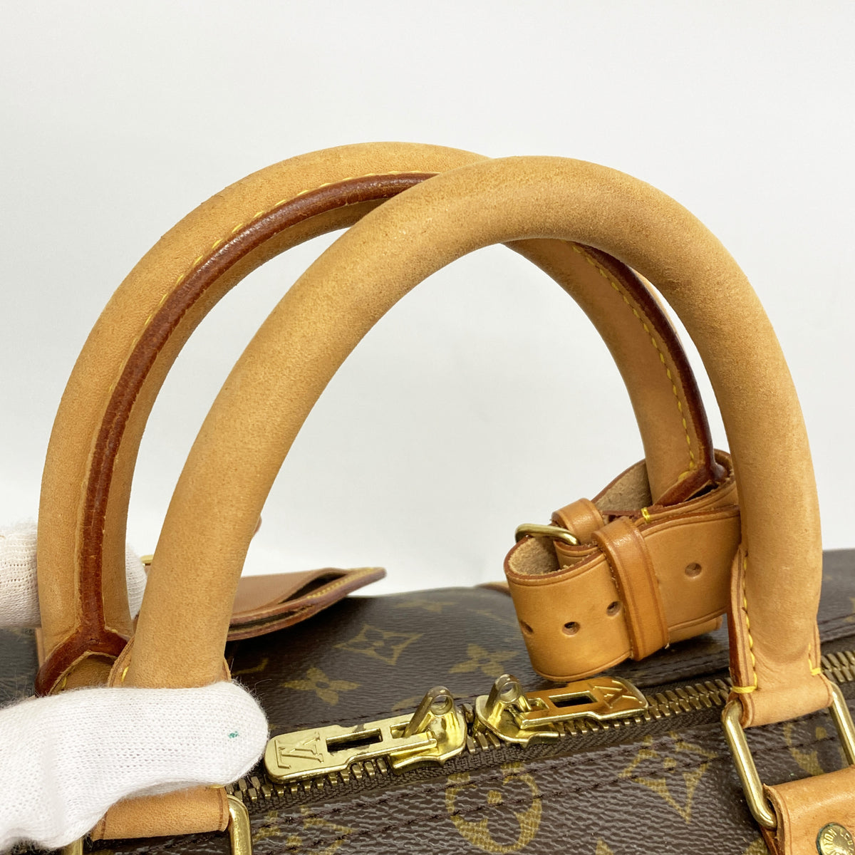 【6id5916】ルイヴィトン ボストンバッグ モノグラム キーポル50 M41426 ブラウン【中古】メンズ レディース ユニセックス