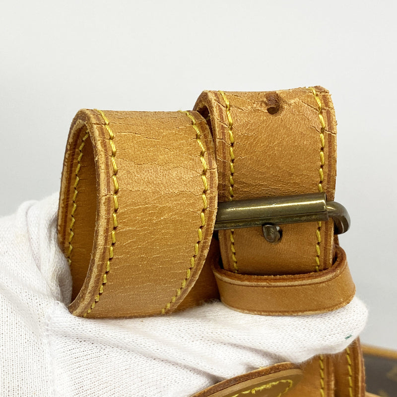 【6id5917】ルイヴィトン ショルダーバッグ モノグラム ソミュール35 M42254 ブラウン【中古】レディース