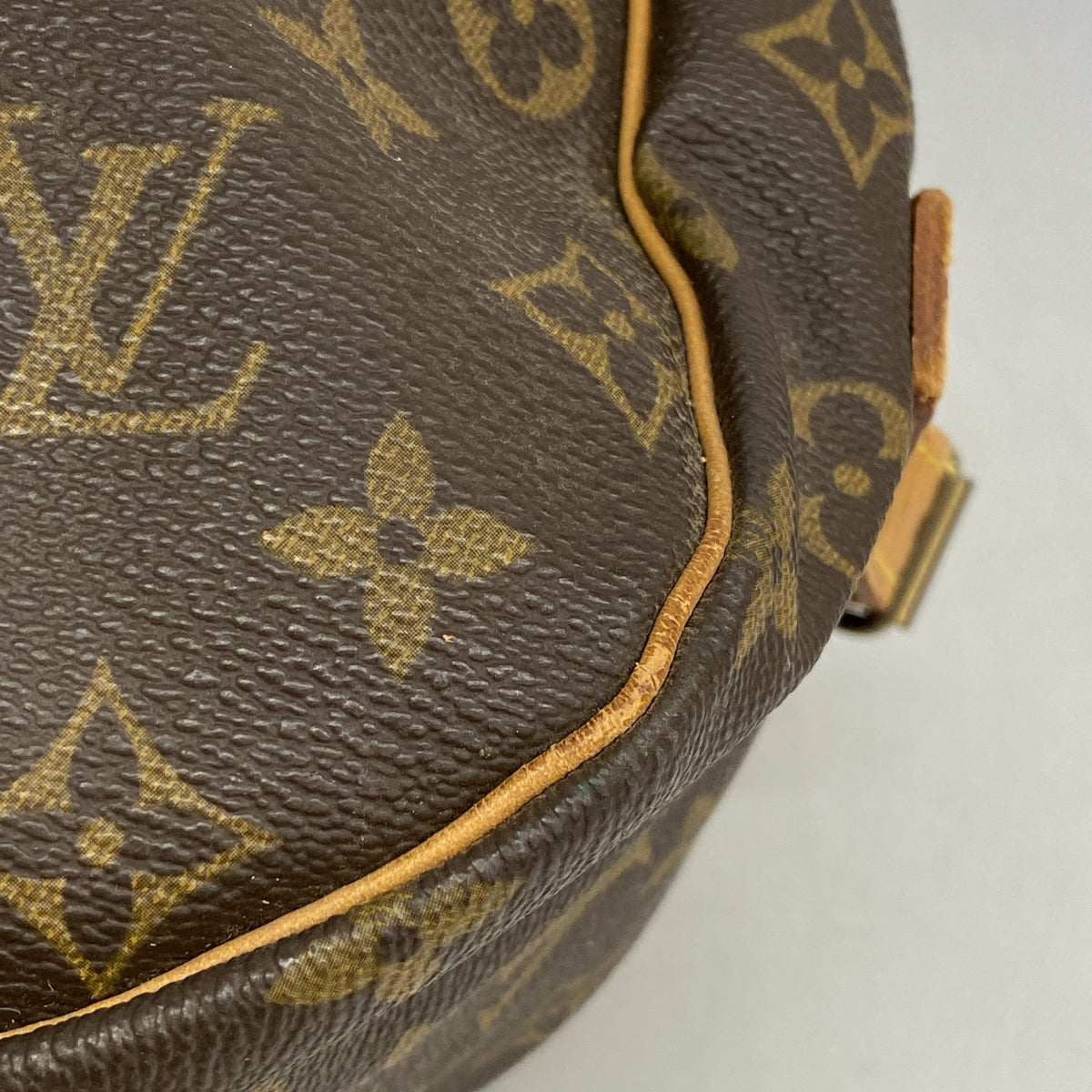 【6id5917】ルイヴィトン ショルダーバッグ モノグラム ソミュール35 M42254 ブラウン【中古】レディース
