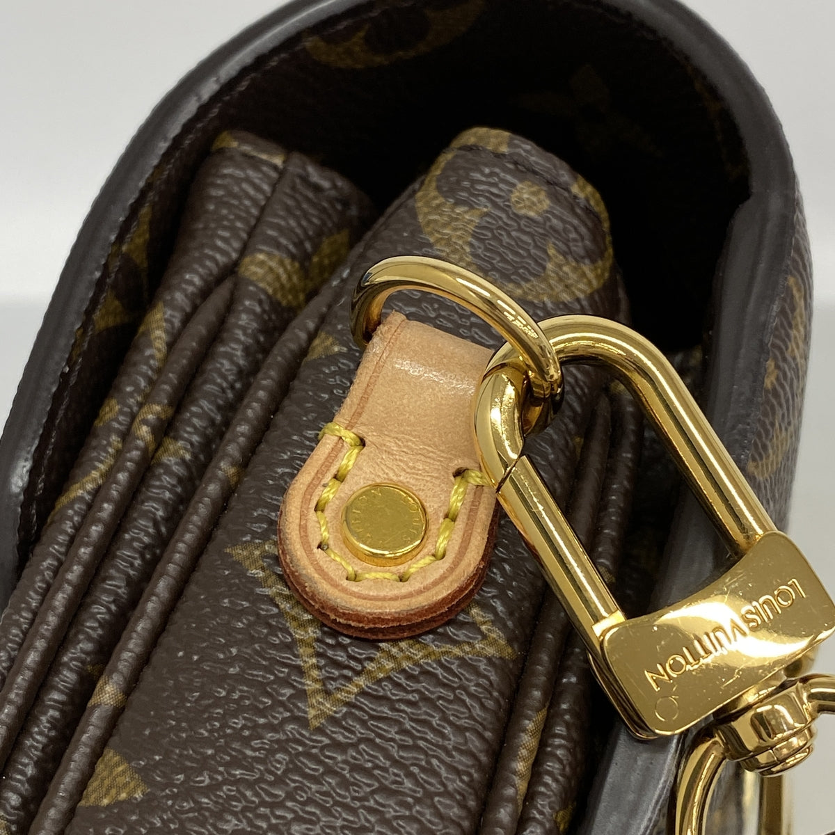 【6id5919】ルイヴィトン ハンドバッグ モノグラム ポシェットメティスMM M44875 ブラウン 2wayバッグ【中古】レディース