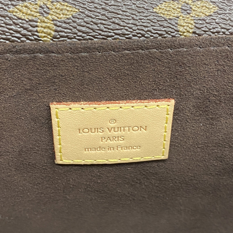 【6id5919】ルイヴィトン ハンドバッグ モノグラム ポシェットメティスMM M44875 ブラウン 2wayバッグ【中古】レディース