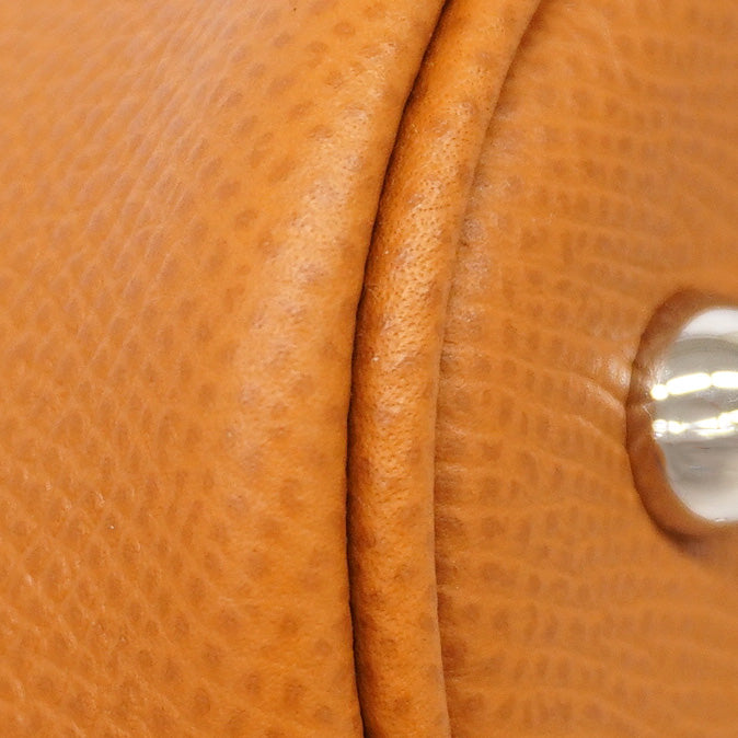 【6id5934-e】エルメス ハンドバッグ ボリード1923 ヴォーエプソン ゴールド シルバー金具 G刻印 2wayバッグ【中古】レディース