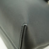 【6id5943】フェンディ ハンドバッグ バイザウェイ レザー ブラック シルバー金具 2wayバッグ【中古】レディース
