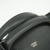【6id5943】フェンディ ハンドバッグ バイザウェイ レザー ブラック シルバー金具 2wayバッグ【中古】レディース