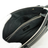 【6id5943】フェンディ ハンドバッグ バイザウェイ レザー ブラック シルバー金具 2wayバッグ【中古】レディース