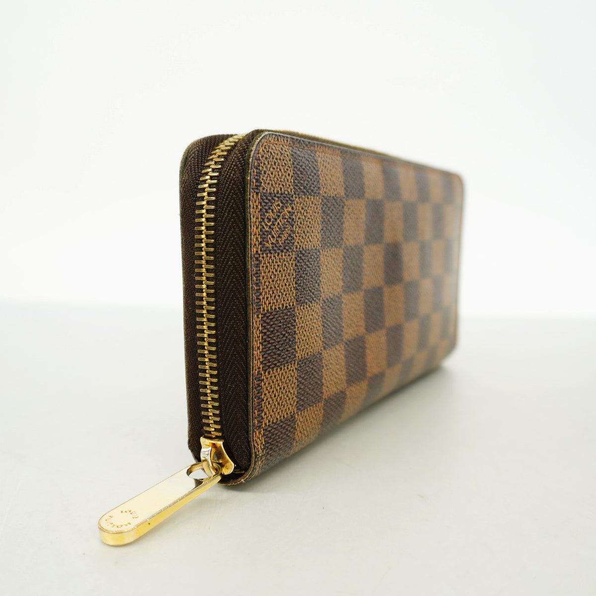 【6id5947】ルイヴィトン 長財布 ダミエ ジッピーウォレット N60015 エベヌ【中古】メンズ レディース ユニセックス