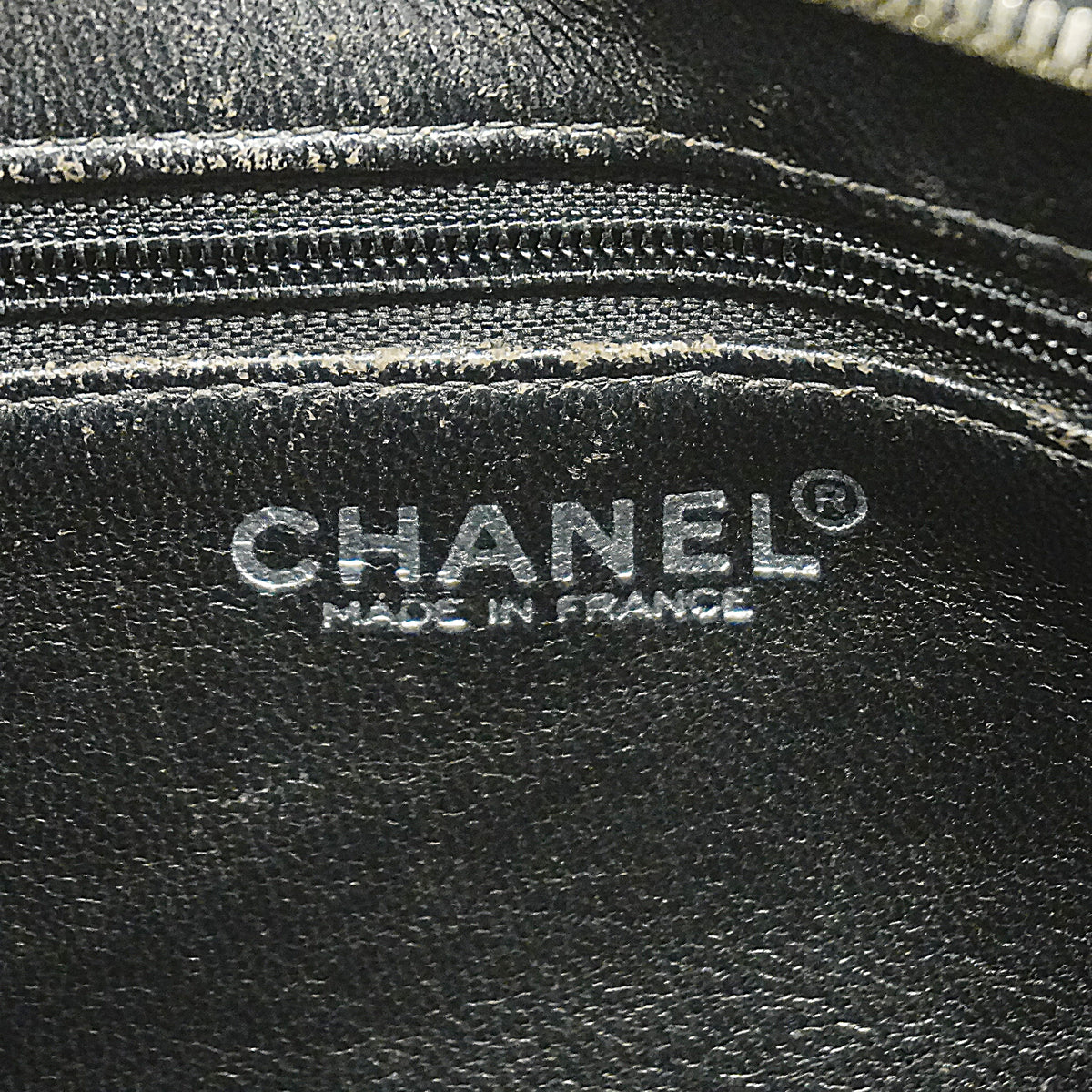 【6id5960】シャネル トートバッグ 復刻トート キャビアスキン ブラック シルバー金具【中古】レディース