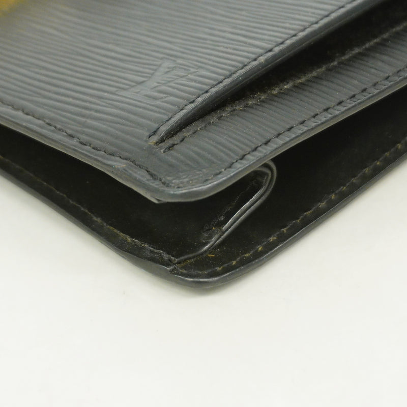 【6id5966】ルイヴィトン クラッチバッグ エピ ポシェットセリエドラゴンヌ M52612 ノワール【中古】メンズ