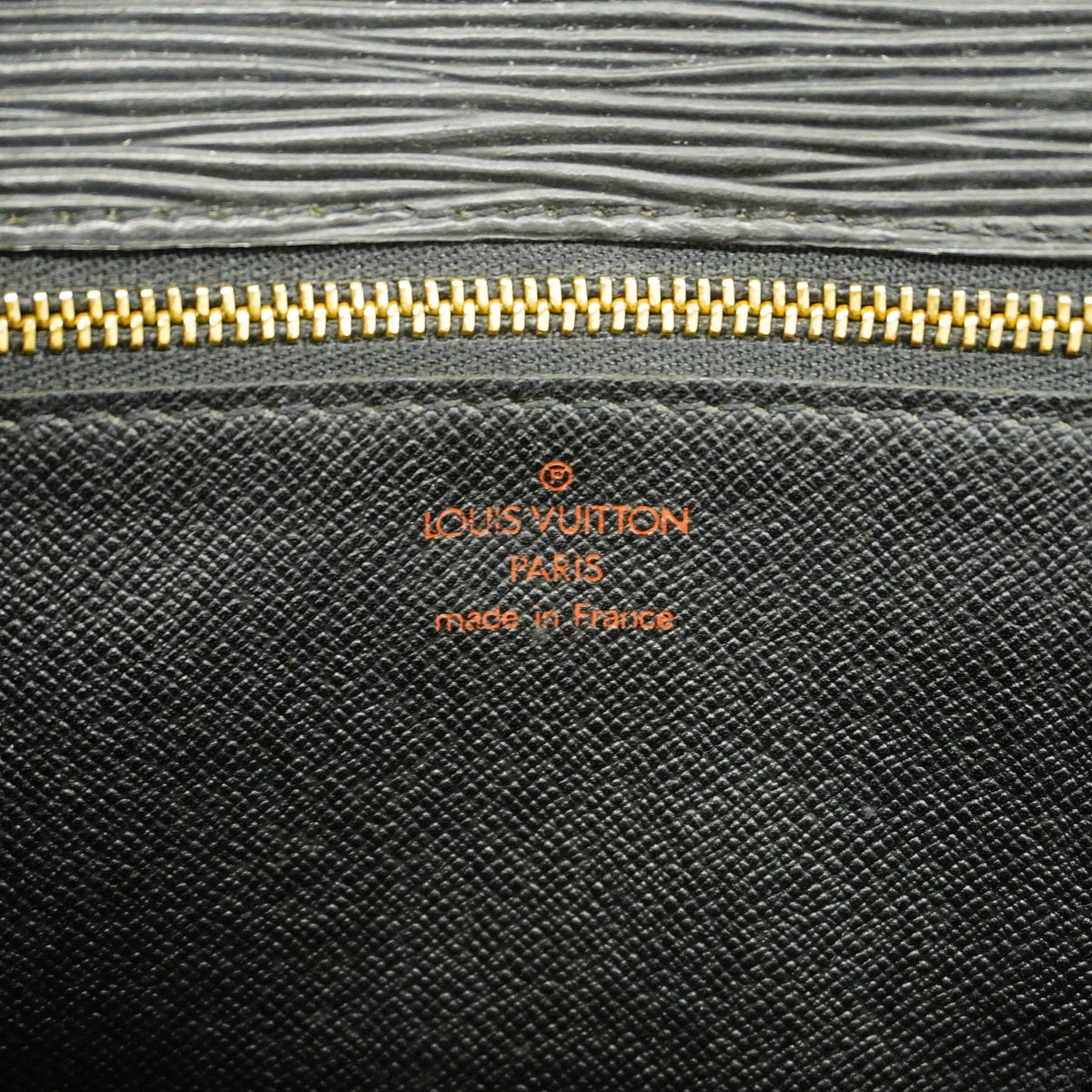 【6id5966】ルイヴィトン クラッチバッグ エピ ポシェットセリエドラゴンヌ M52612 ノワール【中古】メンズ